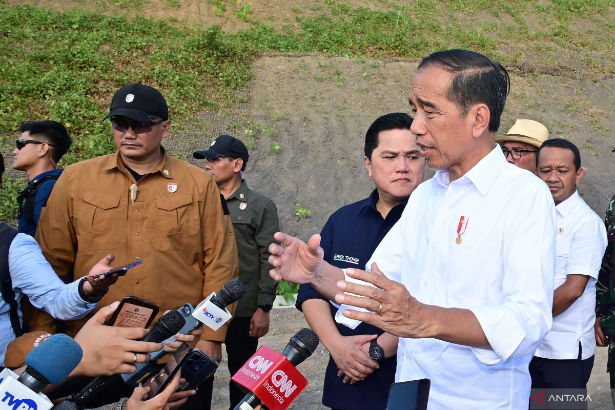 Presiden Jokowi mulai berkantor di IKN pada Juli