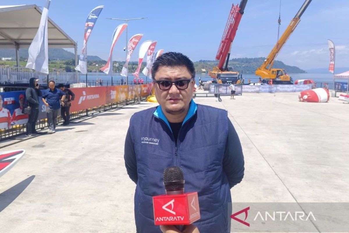 Semua persiapan logistik F1 Powerboat Danau Toba sudah rampung