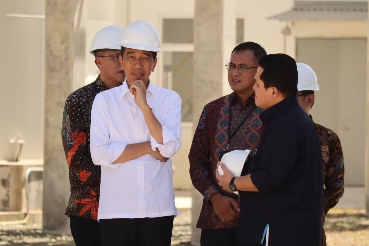 Presiden Jokowi bayangkan konser-konser besar kelak bisa diadakan di IKN