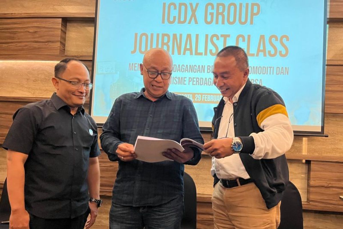 ICDX gelar kelas jurnalis membahas perdagangan berjangka komoditi