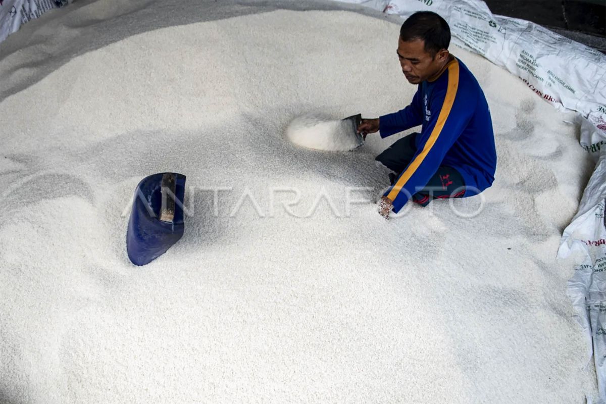 Di Jakarta, harga beras turun Rp2 ribu per kilogram