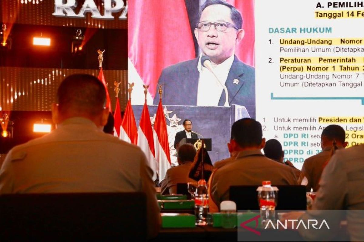 Mendagri apresiasi keberhasilan Polri amankan Pemilu 2024