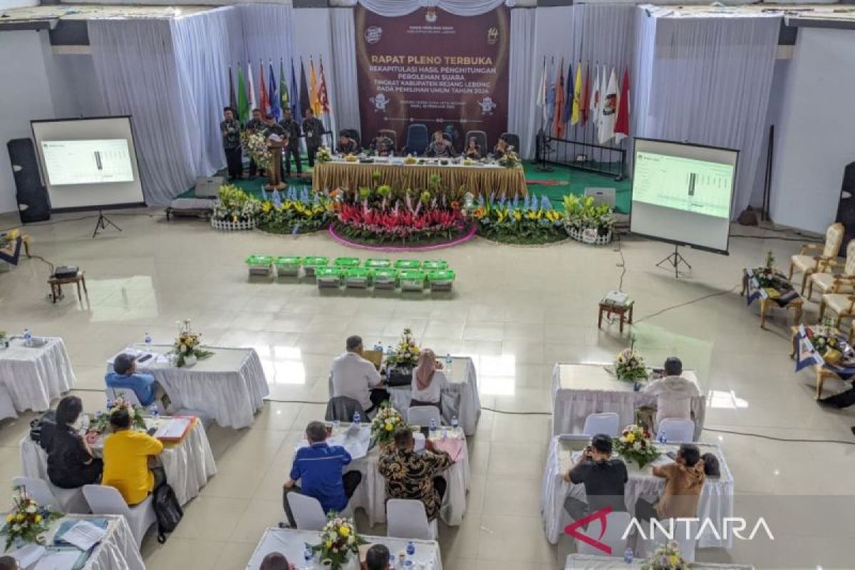 KPU: Partisipasi pemilih di Kabupaten Rejang Lebong capai 84 persen