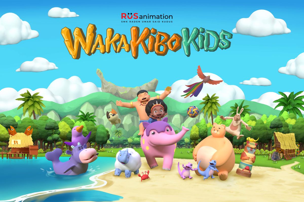 Menarik ditonton, animasi "Waka Kibo" karya anak bangsa