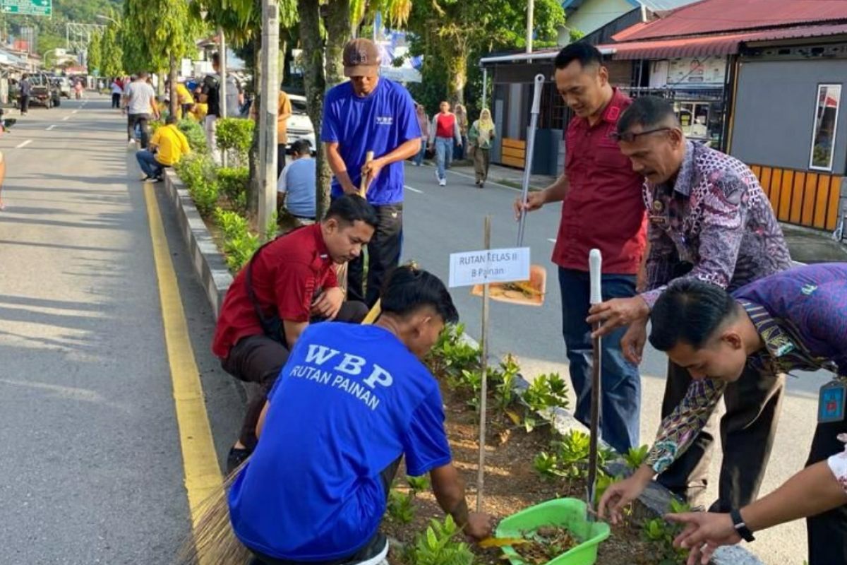 Libatkan WBP, Rutan Painan lkuti GAMES diadakan Pemkab Pesisir Selatan