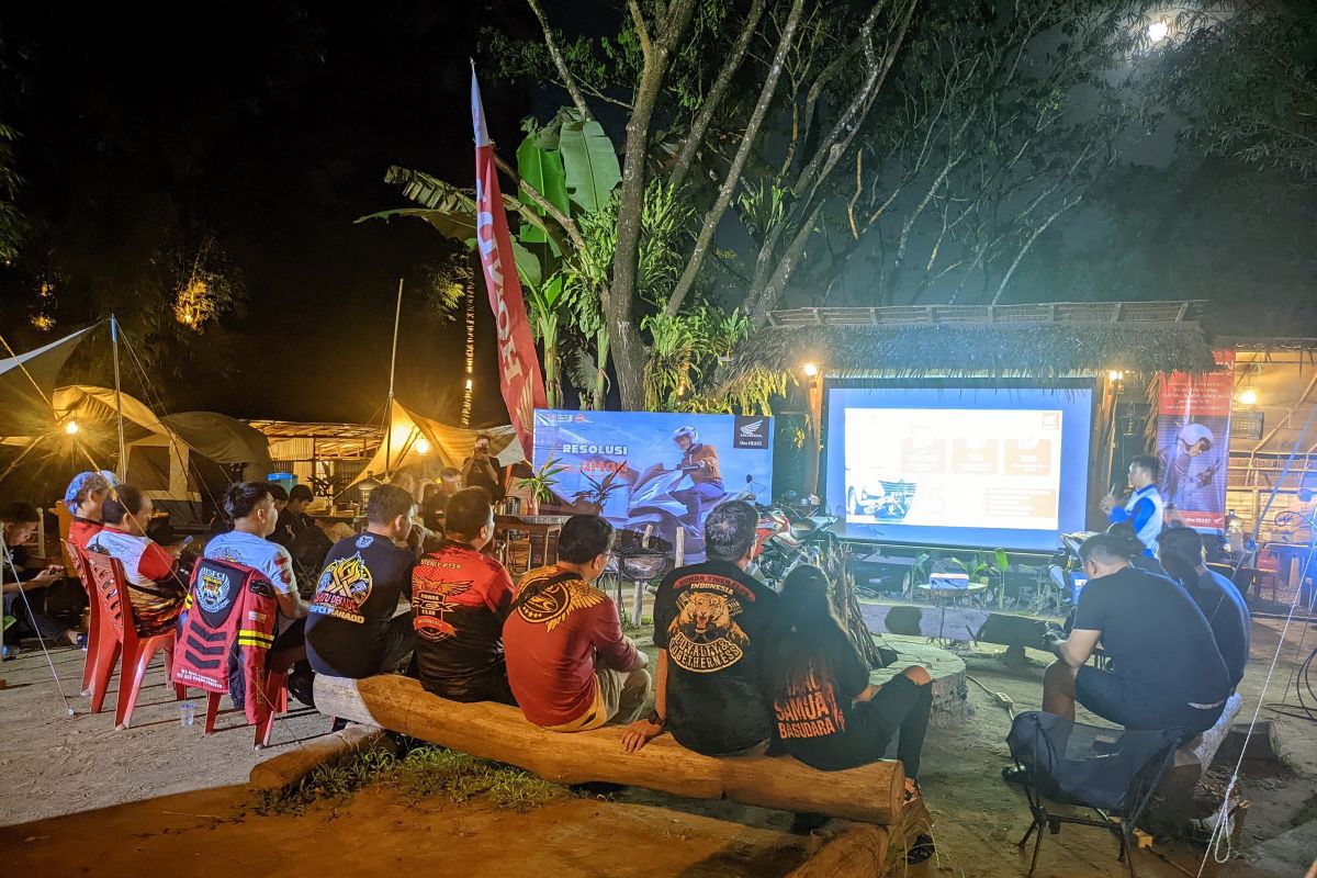 DAW Gelar Honda Bikers Adventure Camp di Sulut