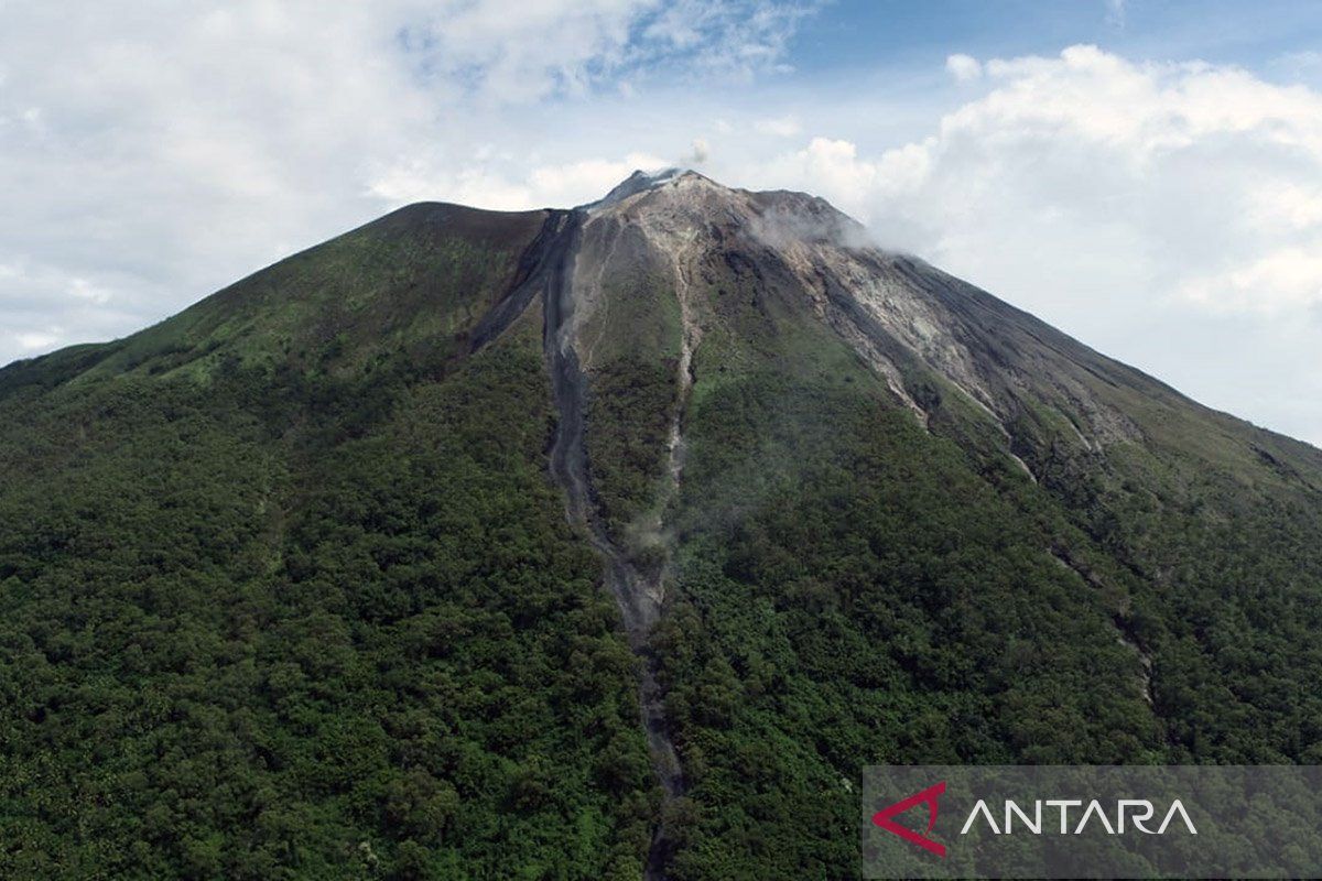 PVMBG sebut erupsi kembali terjadi di puncak Gunung Ile Lewotolok