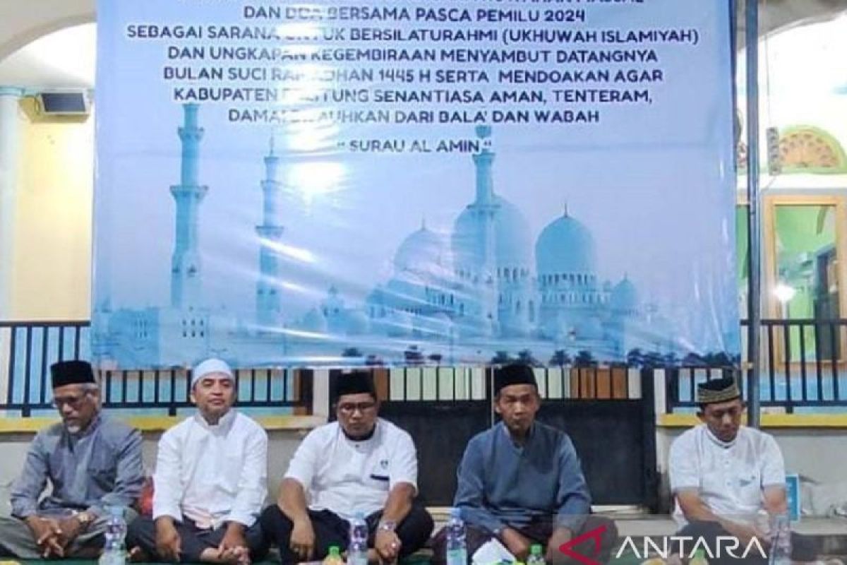 Masyarakat Belitung gelar ruwahan massal pasca-Pemilu