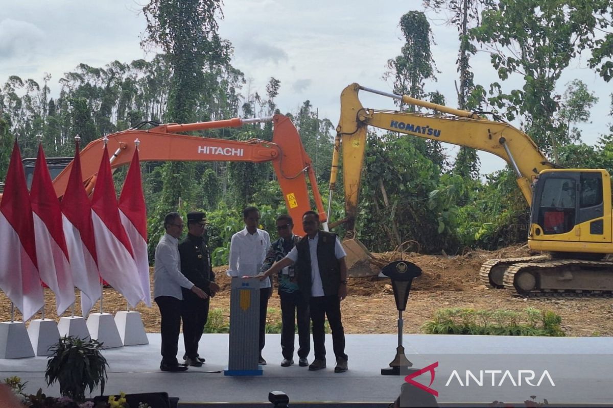 Presiden RI groundbreaking Bank Kaltimtara di IKN