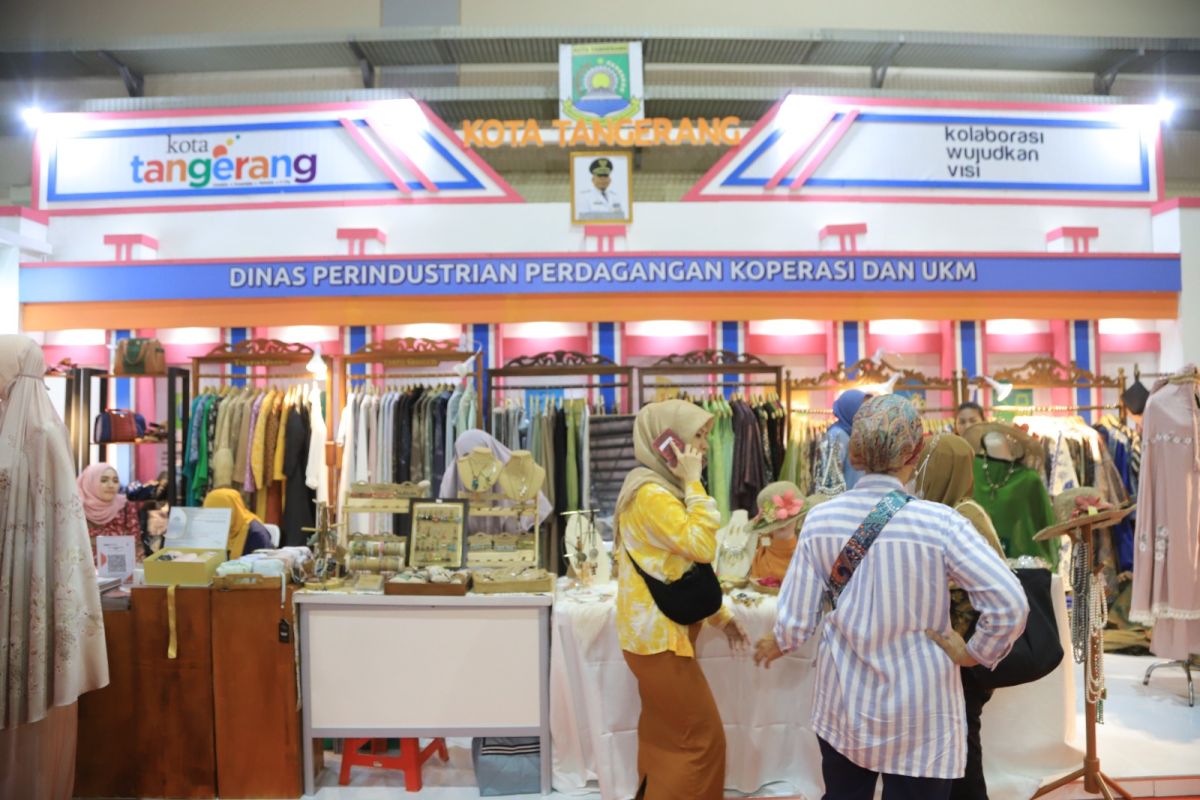 10 produk UMKM Kota Tangerang tampil di INACRAFT 2024 - ANTARA