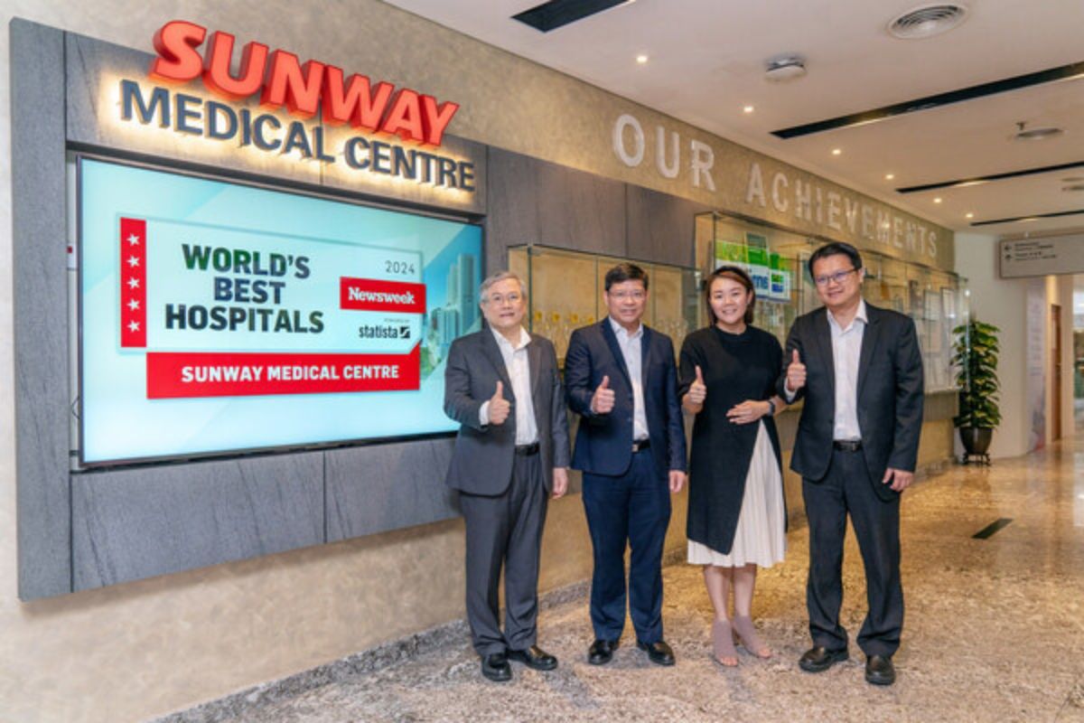 Sunway Medical Centre tercantum dalam Daftar Rumah Sakit Terbaik di Dunia versi Newsweek