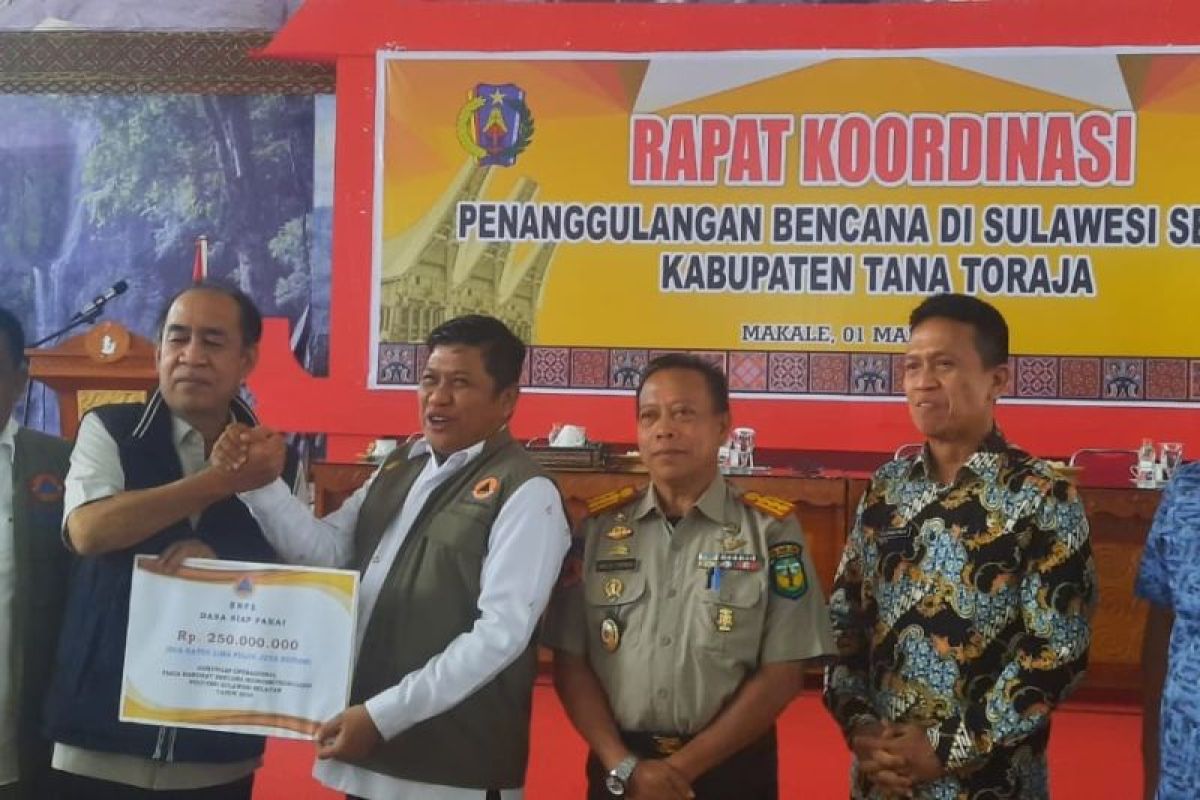 Pemerintah Pusat kucurkan bantuan bencana untuk Sulawesi Selatan