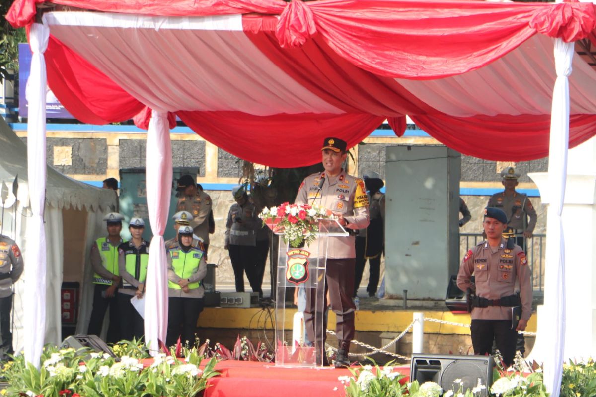 Ribuan personel juga disiapkan untuk Operasi Keselamatan Jaya 2024