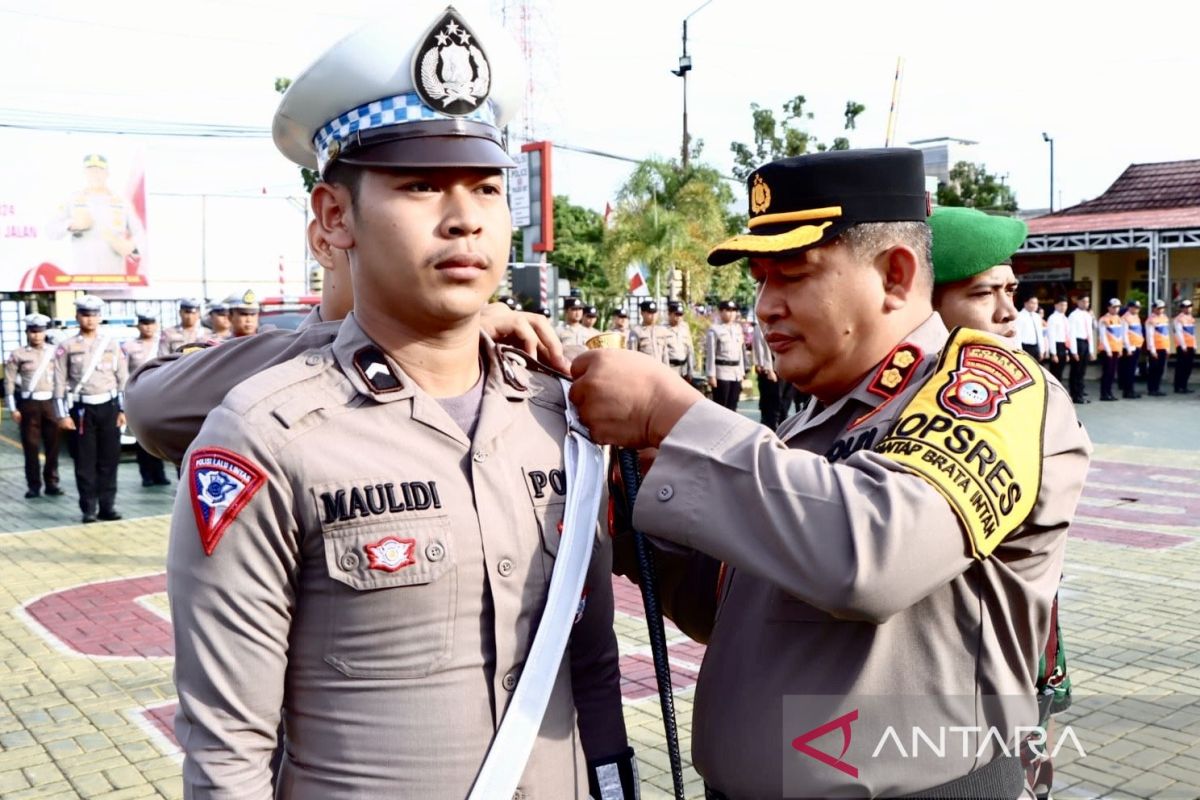 Polres HST gaet komunitas ranmor sukseskan Operasi Keselamatan 2024