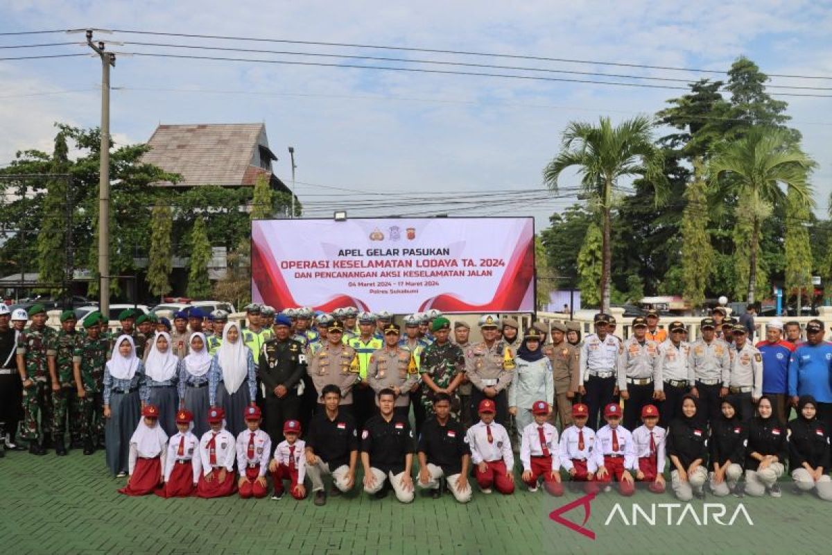 Polres Sukabumi gelar Operasi Keselamatan Lodaya 2024 fokus tekan angka kecelakaan