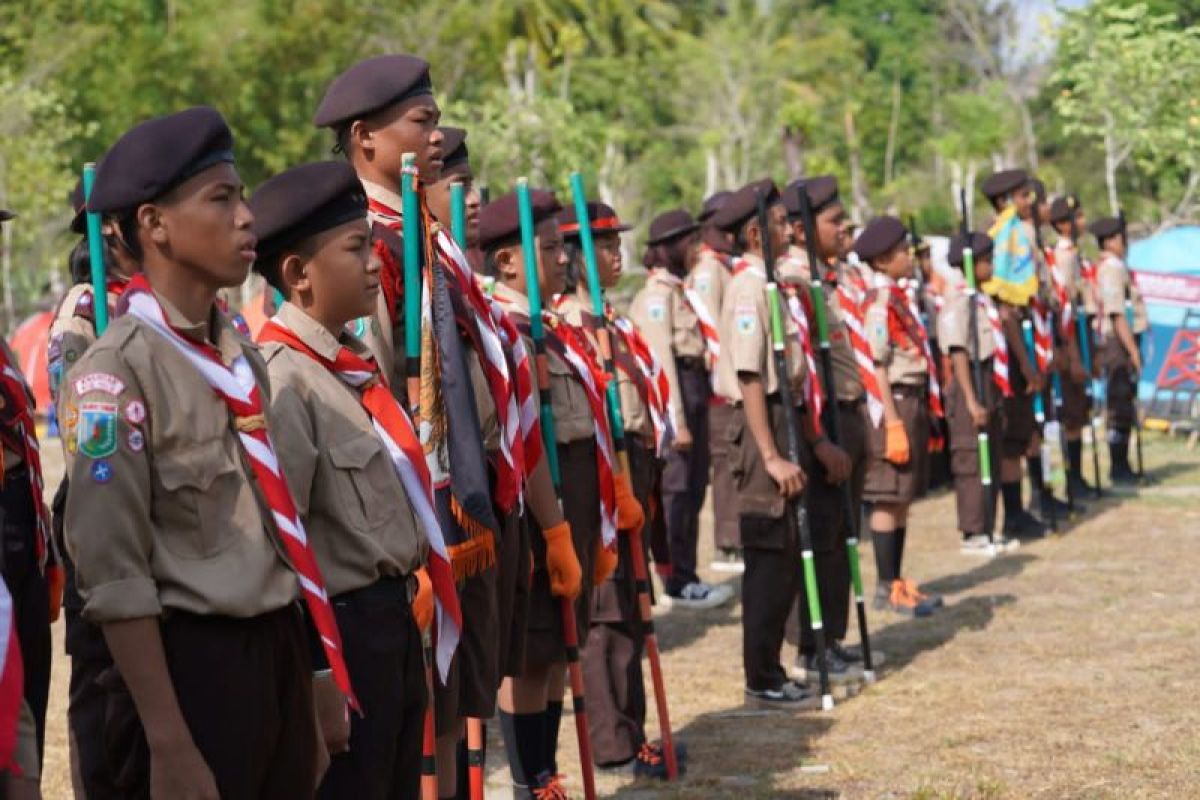 Pemerintah Kota Palu bentuk kemandirian generasi muda melalui kemah Pramuka