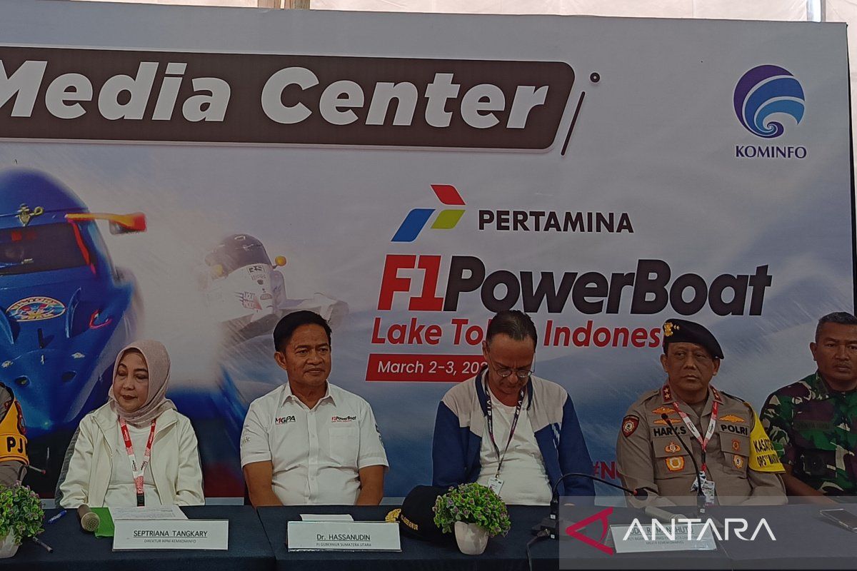 Pj Gubernur Sumut: Kami maksimalkan manfaat F1 Powerboat Danau Toba