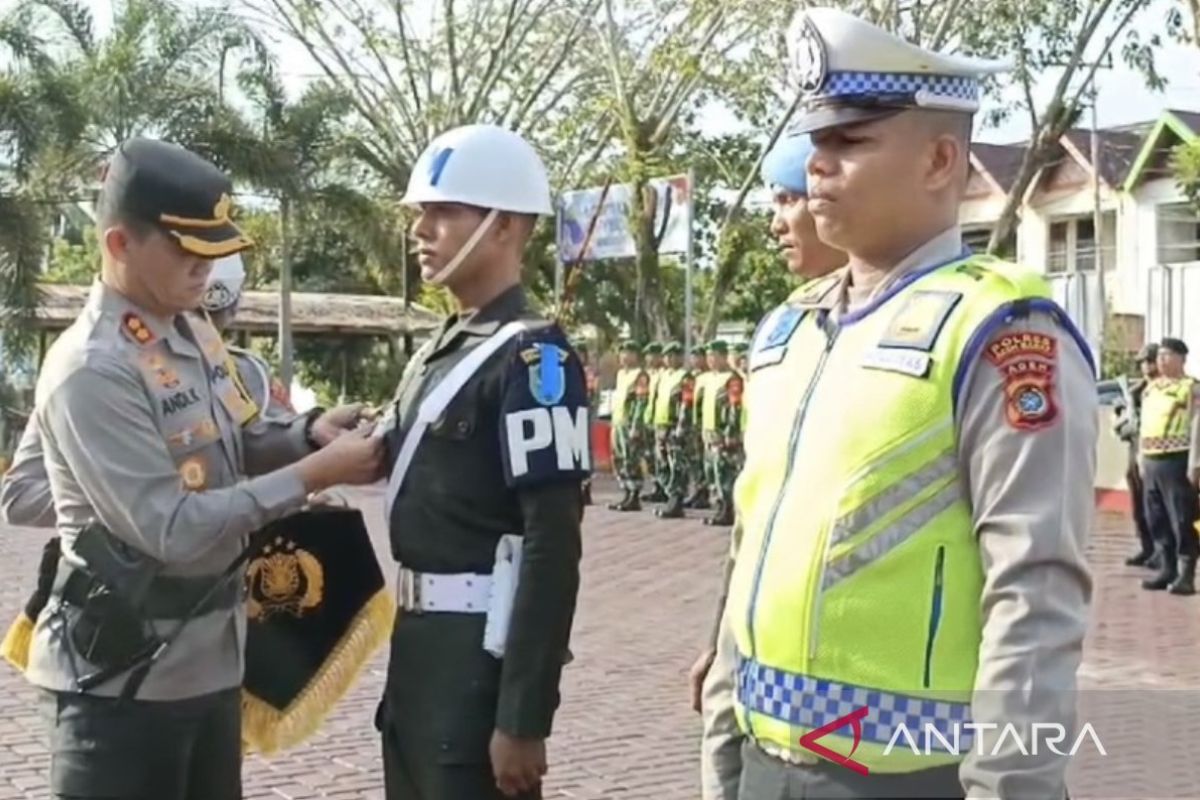 Polres Aceh Barat kerahkan 100 personel guna operasi keselamatan 2024, dimulai sejak Senin lusa