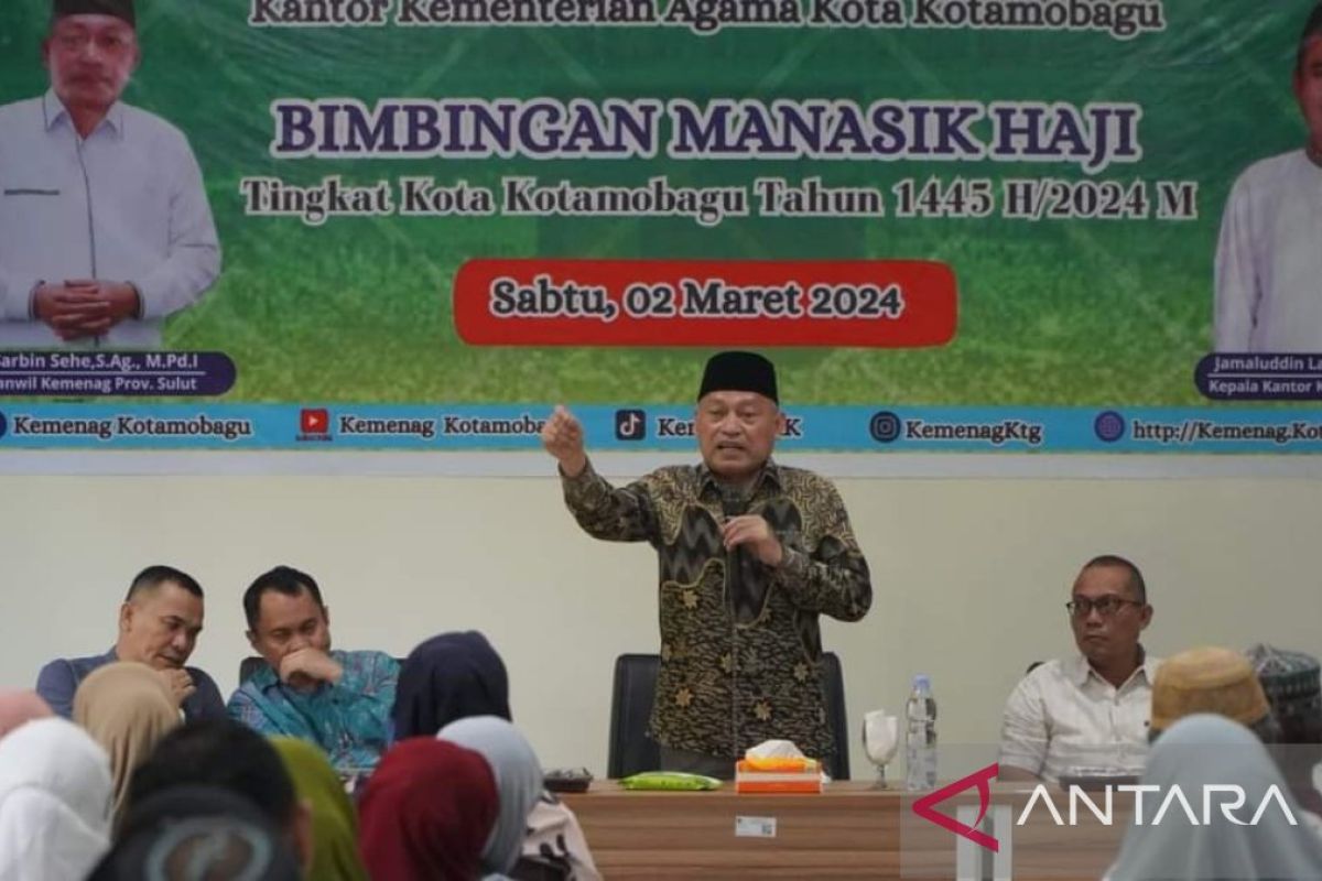 Kemenag bekali JCH lewat manasik  haji di Kotamobagu