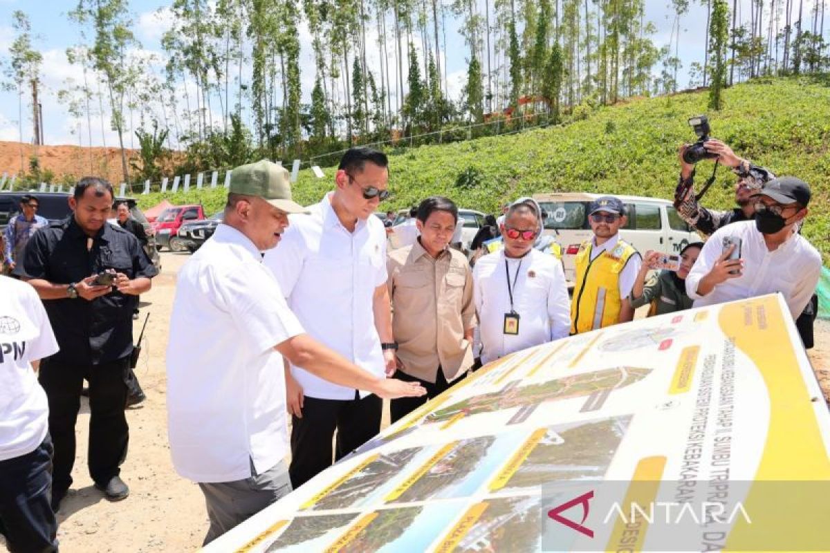 AHY sebut pembangunan jalan di Kaltim dibutuhkan guna gerakkan ekonomi