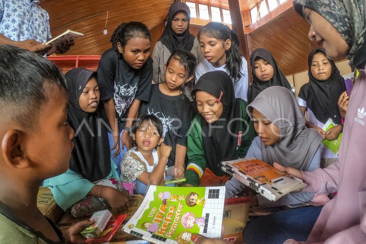 Upaya peningkatan literasi anak-anak pesisir di Jambi