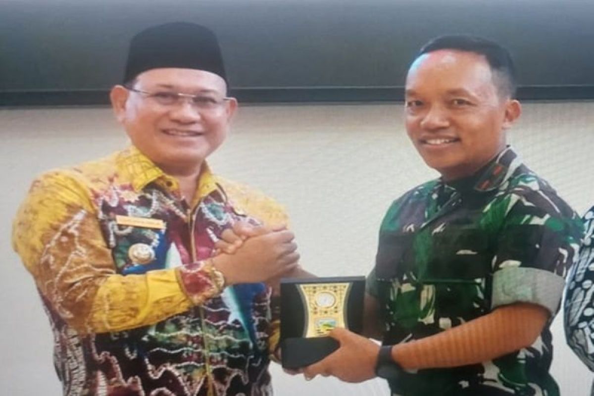 Pemkab Kotabaru Ramah sambut Korem 101/Antasari Brigjen TNI Ari Aryanto