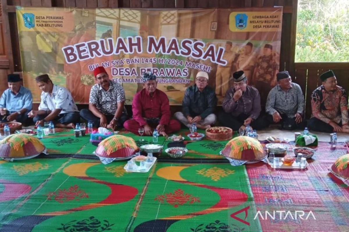 Masyarakat Belitung lestarikan tradisi Beruah sambut Ramadhan