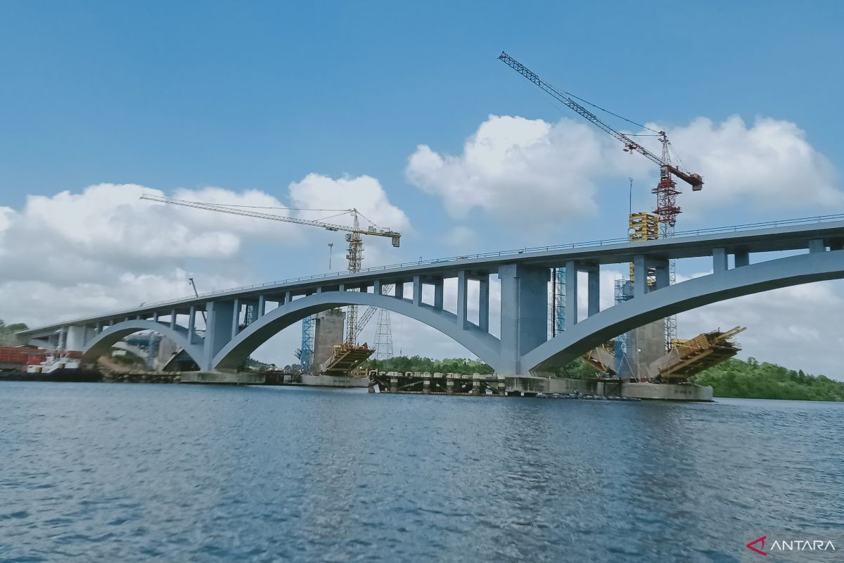 Satgas: Kembaran Jembatan Pulau Balang  tampung lalu lintas menuju IKN