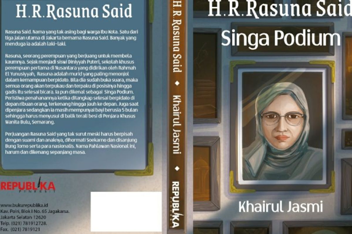 Novel "Singa Podium Rasuna Said" segera diluncurkan
