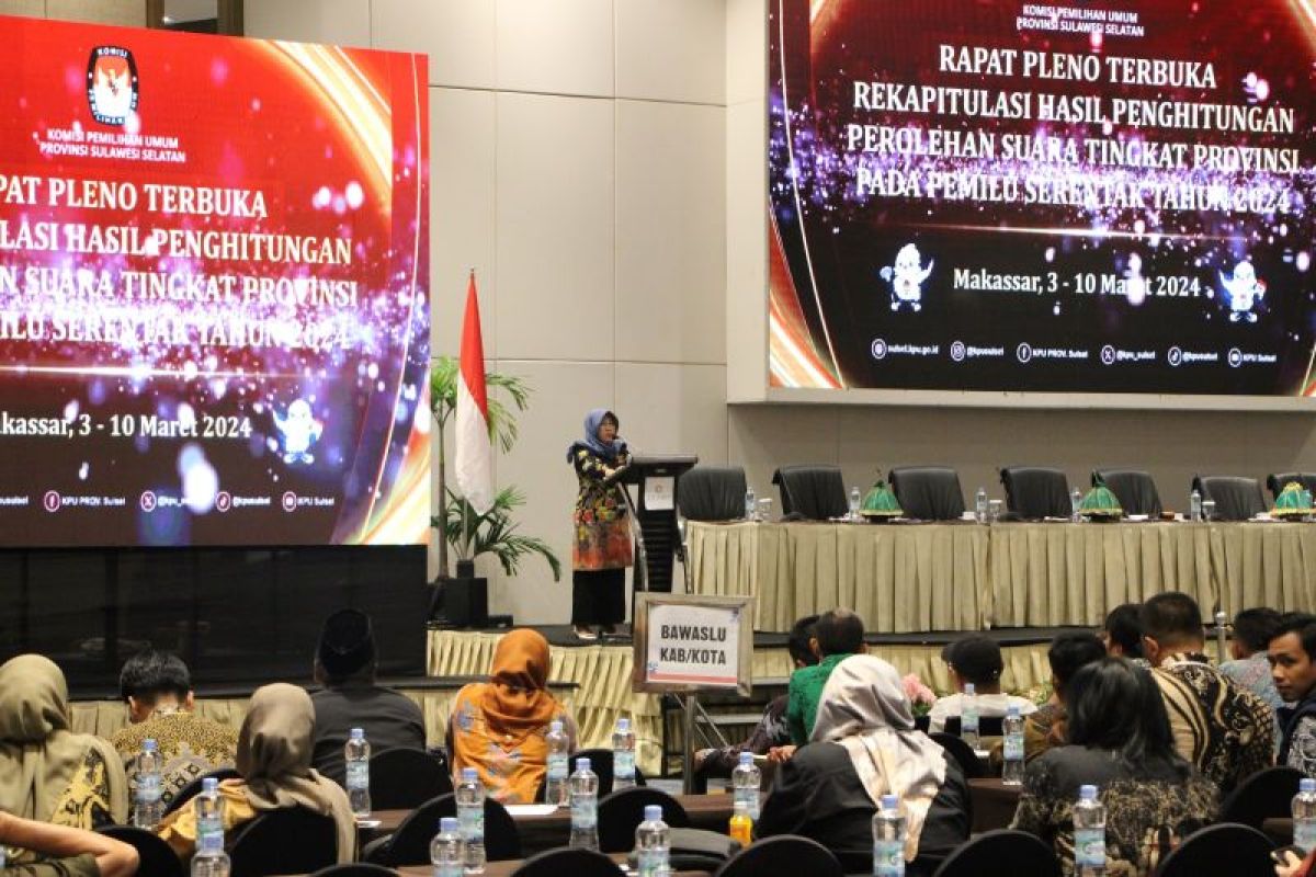 Bawaslu Sulsel awasi ketat rekapitulasi penghitungan suara tingkat provinsi