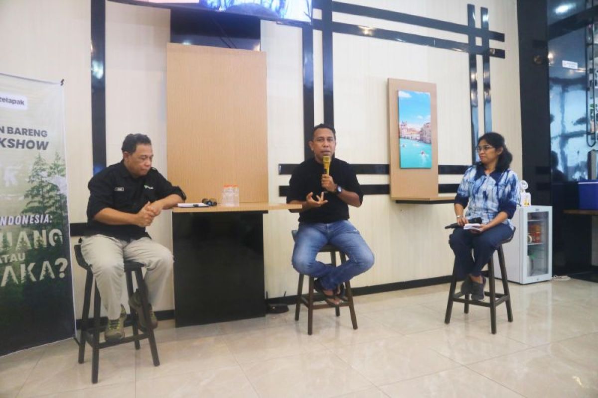 Lanjutkan Talkshow Tentang Nikel, Perkumpulan Telapak Hadir di Ternate