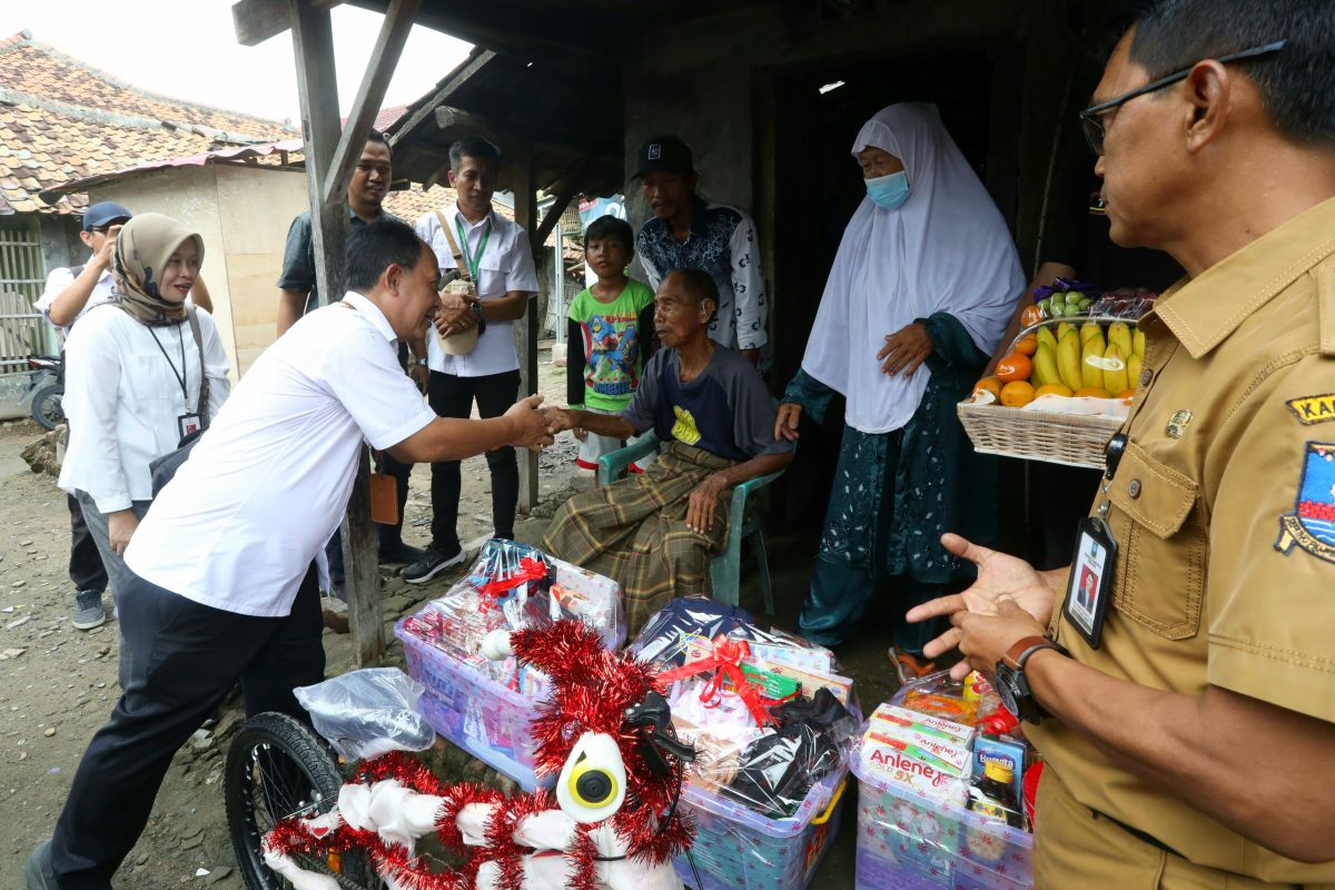 Kemensos bantu sepasang lansia di Serang agar tak lagi mengemis