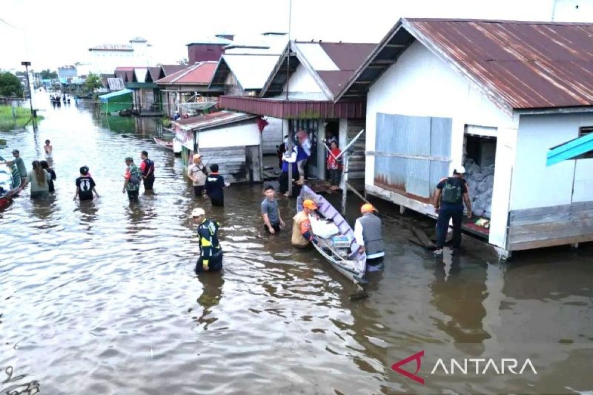 Banjir di Kotawaringin Timur berangsur surut