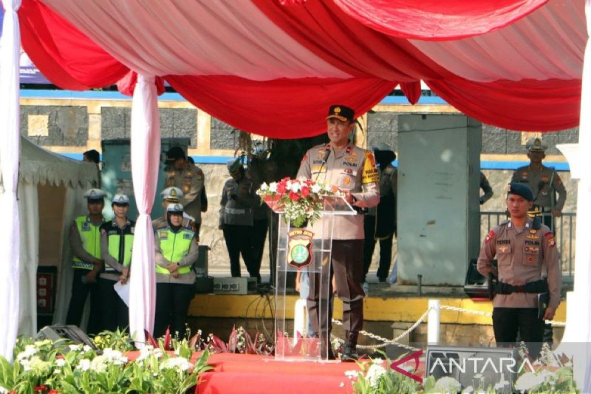 Ribuan personel juga disiapkan untuk Operasi Keselamatan Jaya 2024