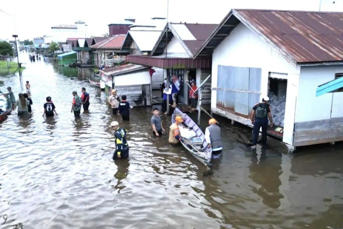 Banjir di Kotawaringin Timur berangsur surut