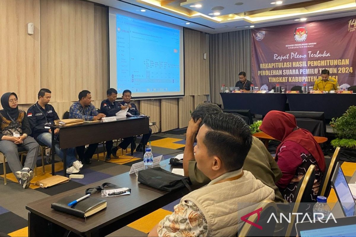 KPU Bekasi lakukan antisipasi keterlambatan penghitungan suara Pemilu 2024
