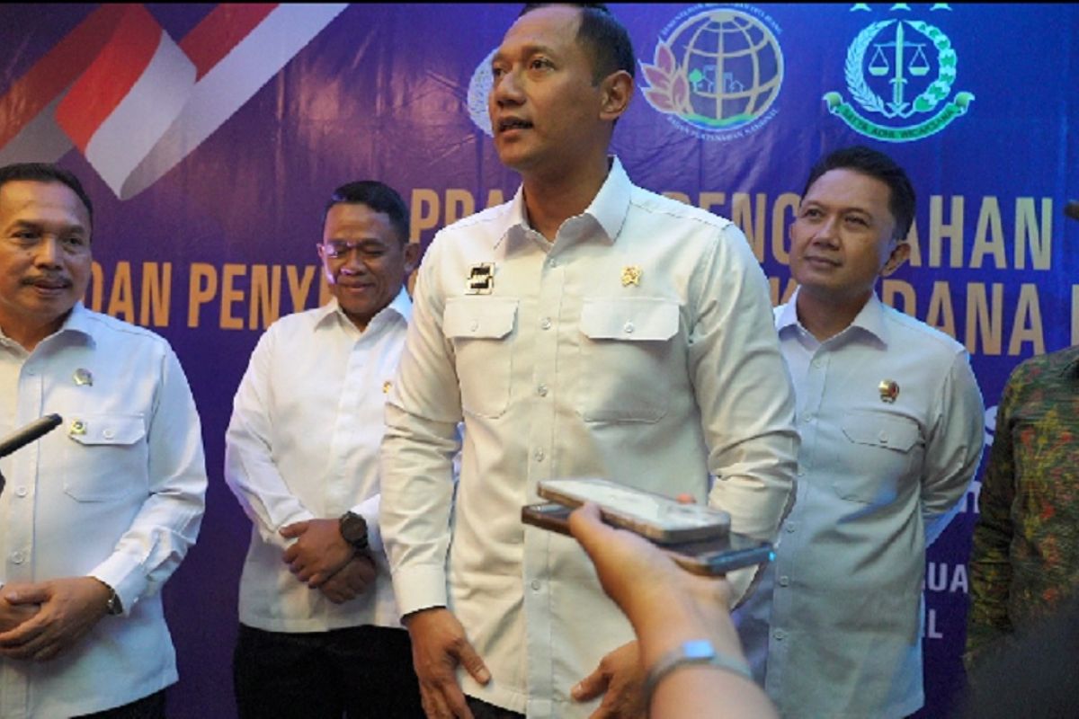 AHY: Kementerian ATR serius untuk membasmi mafia tanah di Indonesia