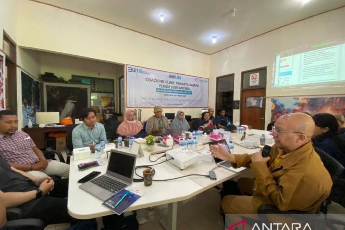 Bali  tuan rumah "coaching clinic" pewarta daerah ANTARA