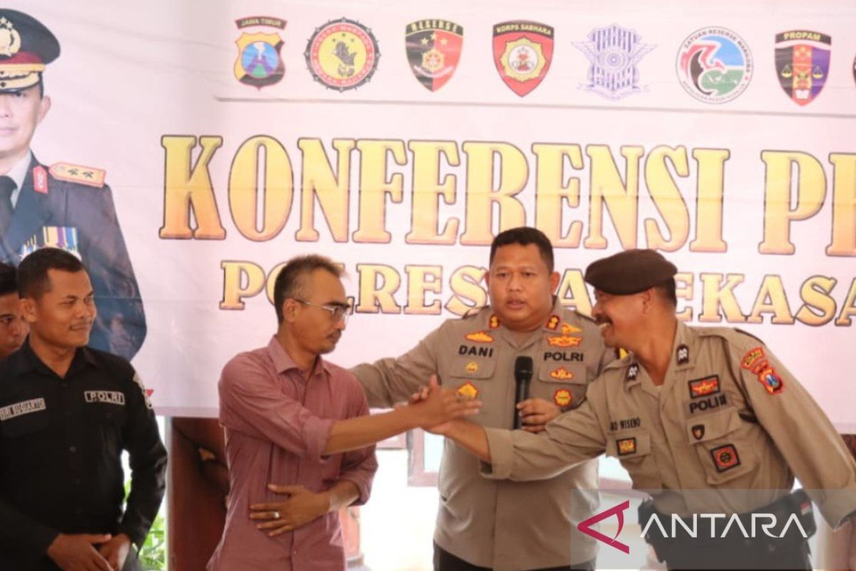 Polres Pamekasan damaikan insiden saat demo rekapitulasi KPU