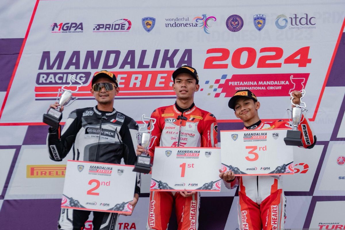 MS Glow For Men Racing Team raih podium di Mandalika Racing 2024