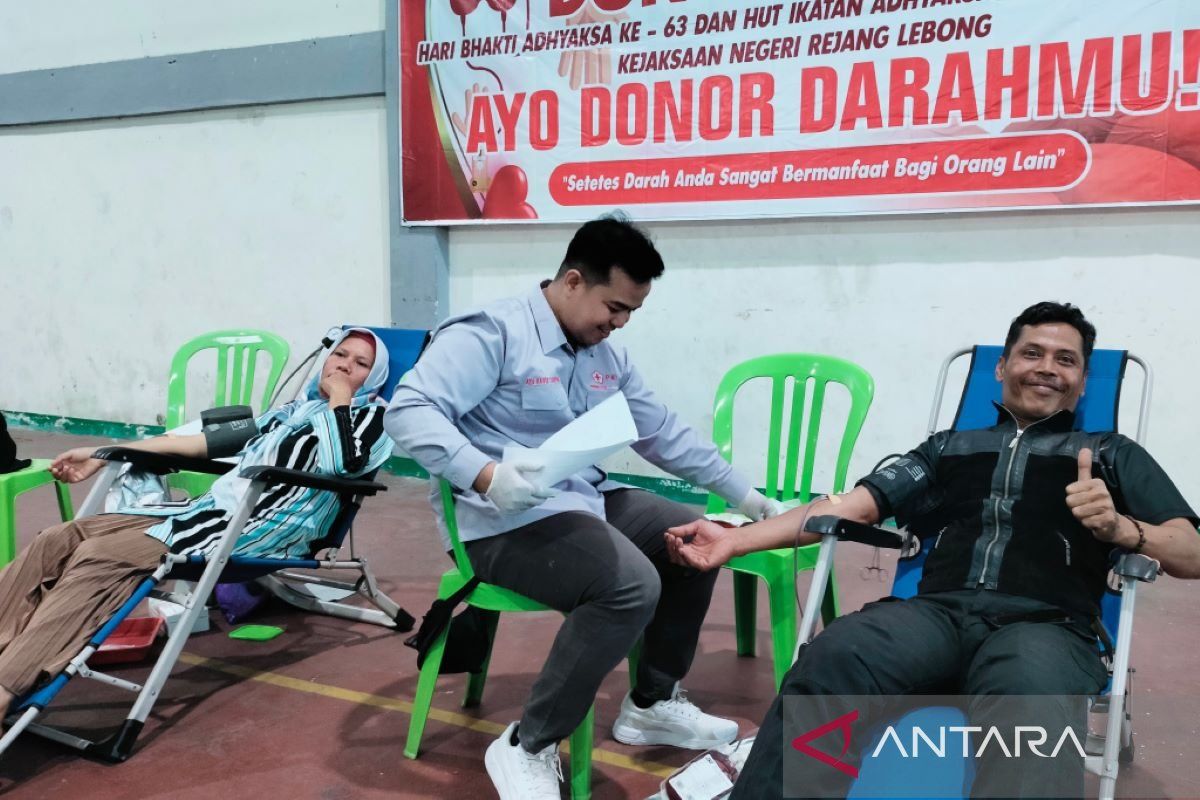PMI Rejang Lebong gencarkan donor untuk amankan stok darah
