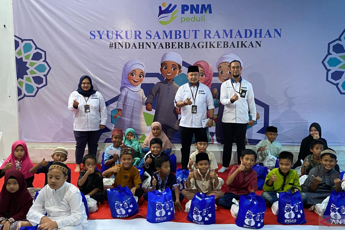 Sambut Ramadhan, PNM Babel santuni yatim piatu dan doa bersama