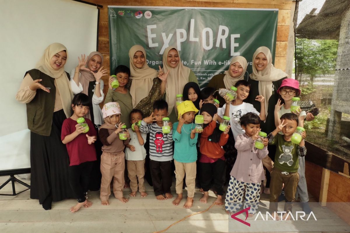 e-Tikbroh.yak edukasi pemilahan sampah untuk anak-anak di Banda Aceh