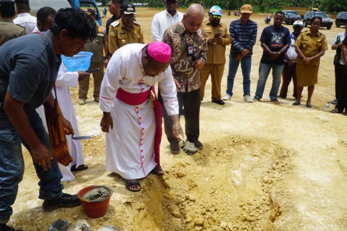 Kemensos bangun 72 unit rumah untuk umat Katolik Kota Jayapura