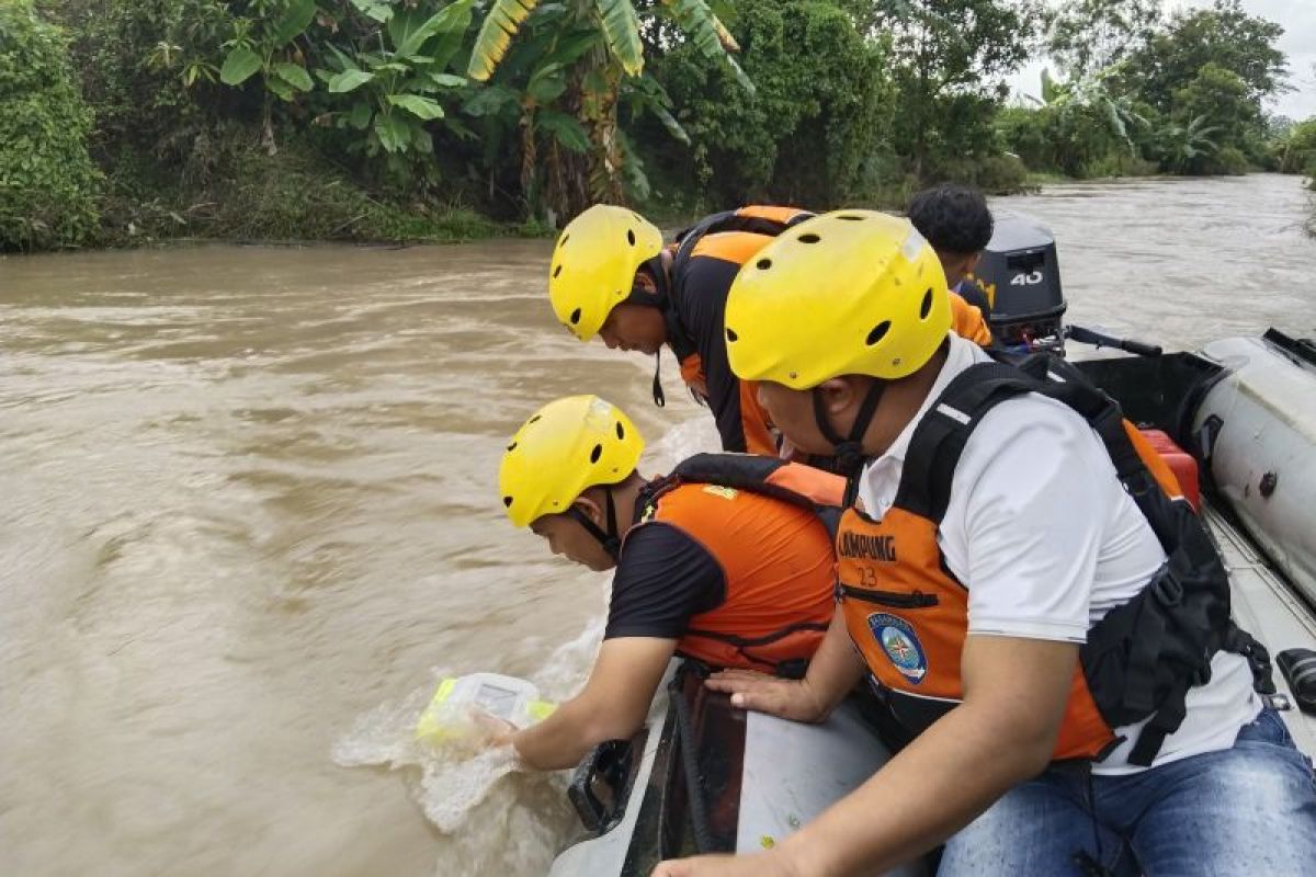 Tim SAR gabungan cari remaja hilang di sunga Way Galih Lampung Selatan