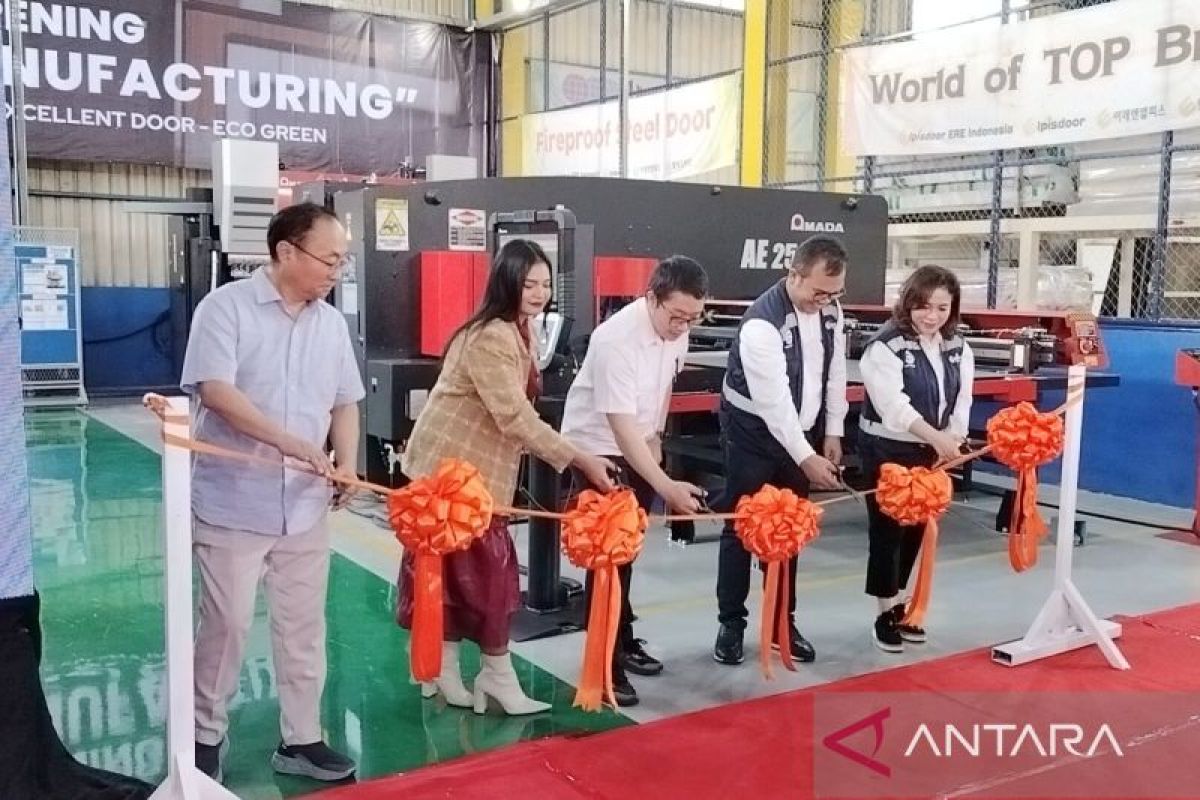 Elpisdoor resmikan tempat produksi pintu baja tahan api di Bogor