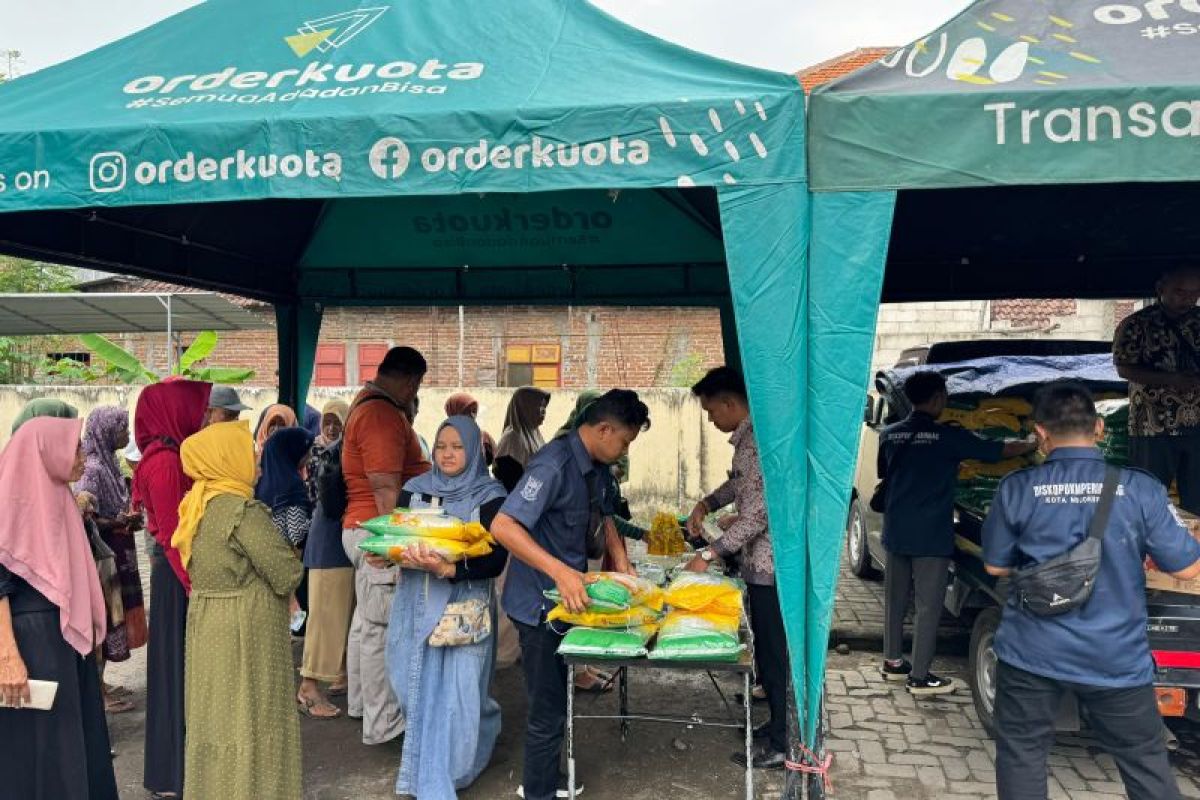 Pemkot Mojokerto sediakan pangan terjangkau melalui pasar murah