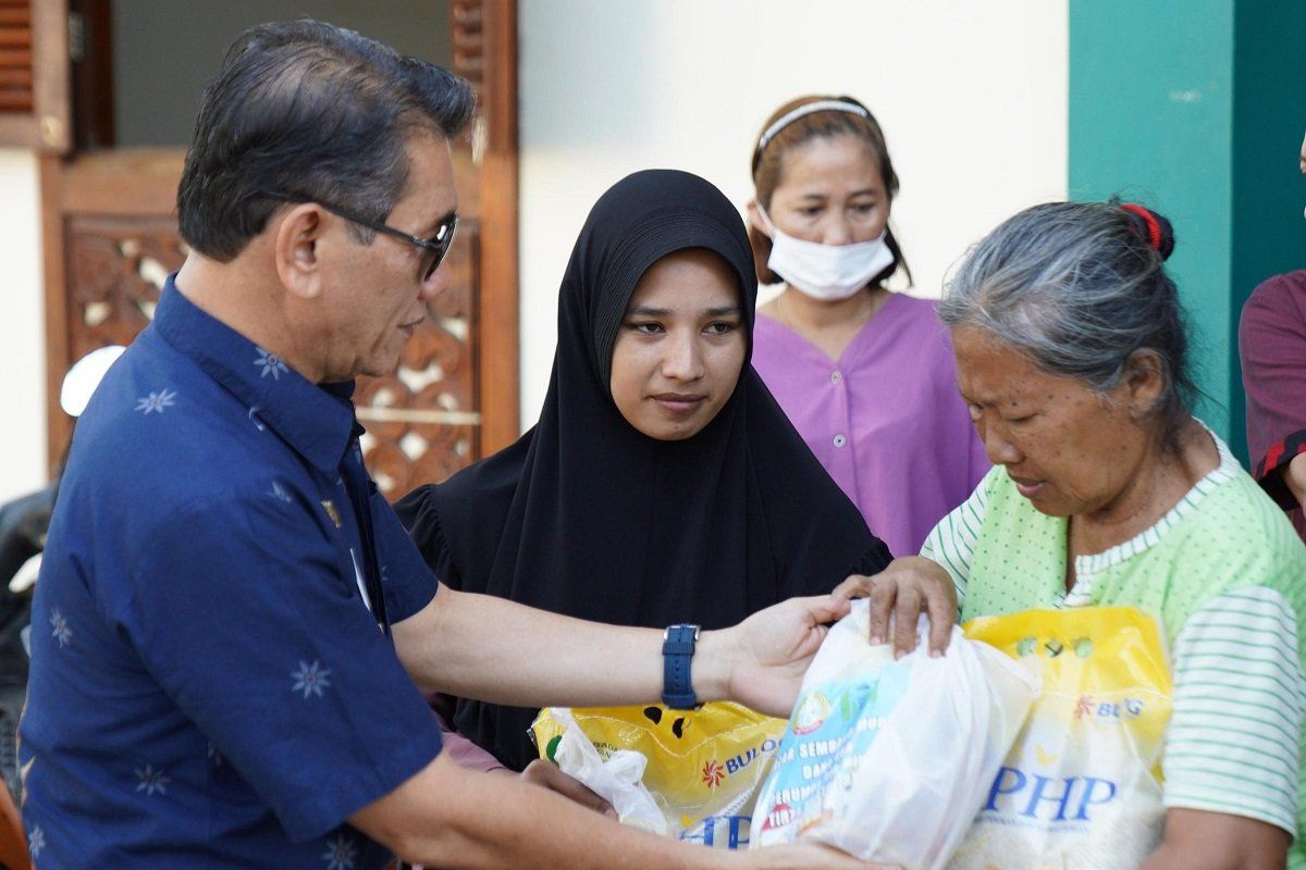 Stok beras di Pontianak hingga Lebaran surplus 3.000 ton