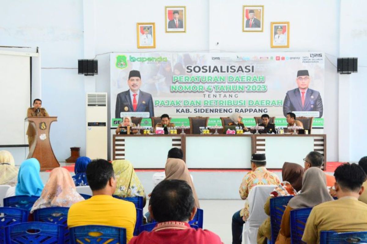 Pemkab Sidrap sosialisasi Perda Pajak dan retribusi pada pelaku usaha