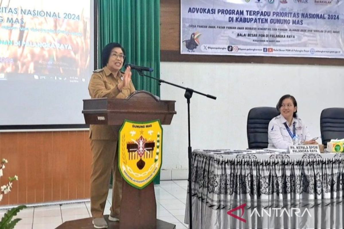 Pemkab Gunung Mas komitmen wujudkan keamanan pangan terpadu